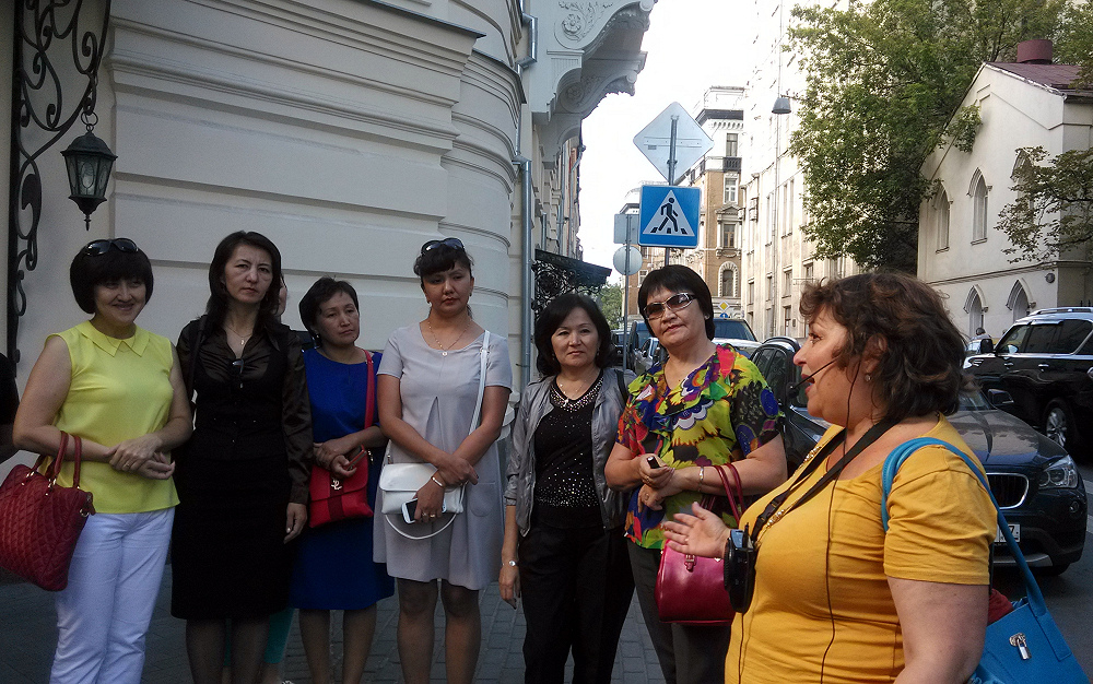 Экскурсия по Москве для участников программы