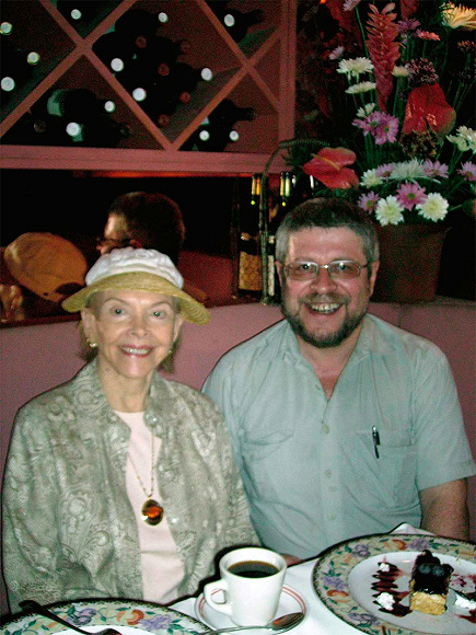 С Клэр Берри, лето 2006 г.; Из семейного архива