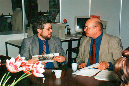 С Ефимом Рачевским, 2002–2003 гг.; Из семейного архива