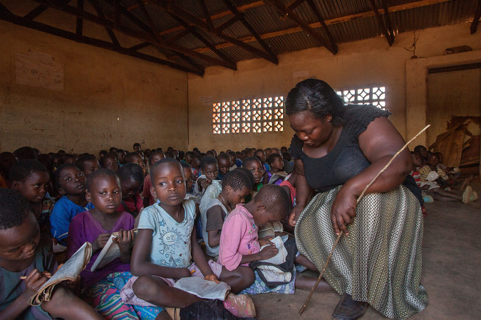 Начальная школа в Малави