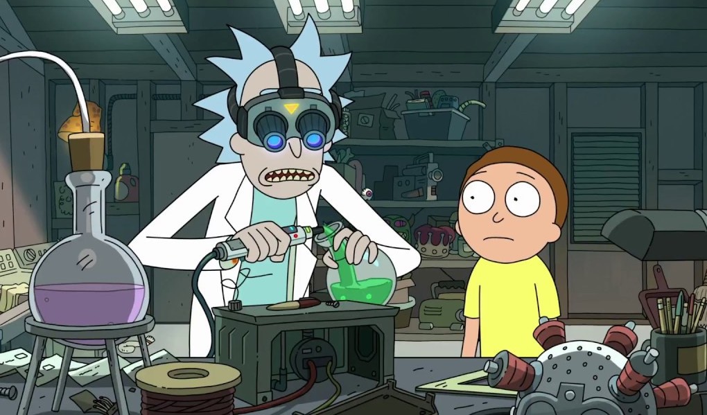 Сartoon  "Rick and Morty", 2013-Nast. time